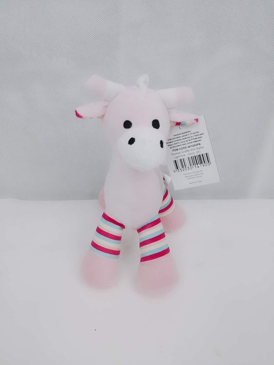 Giraffe Rattle Baby Pink (23cm)